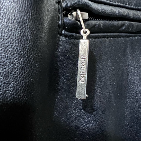 Boston Harbour real leather size M jacket ladies so soft biker lady - Picture 8 of 9